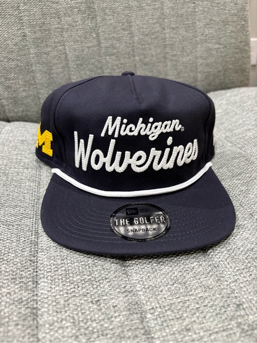 Brand New Michigan Wolverines New Era SnapBack Adjustable Hat
